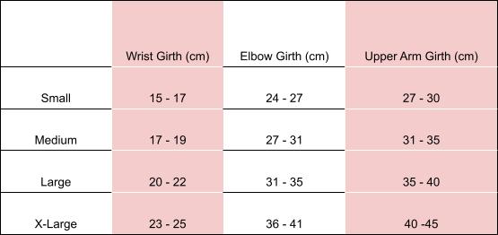 Arm Flat-Knit Garments - Pair