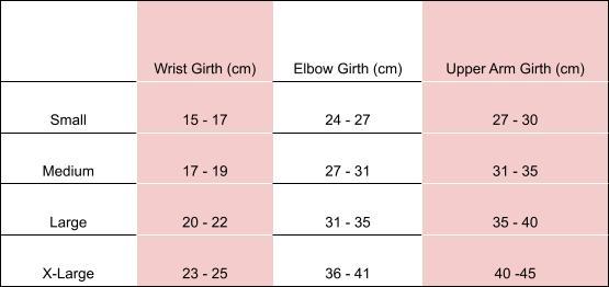 Arm Circular-Knit Garments - Pair